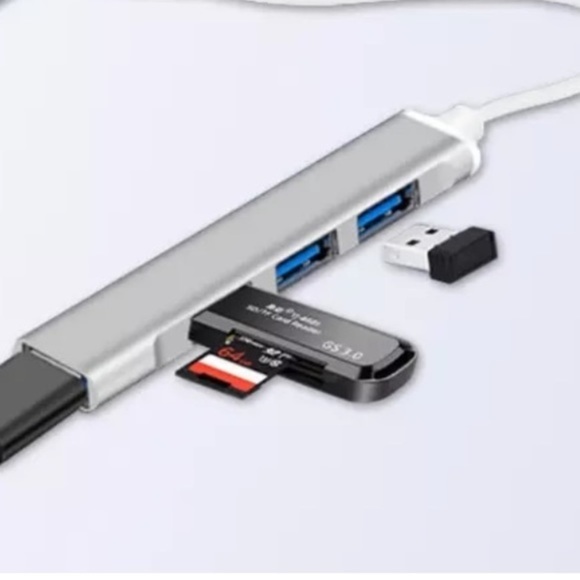 USB-C HUB Adapter Multi USB Splitter Electronivcs NEW - Picture 5 of 6
